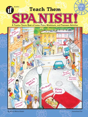 cover image of Teach Them Spanish!, Grade 4